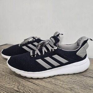 Adidas‎ Lite Racer Running Shoes  Navy GRAY Men 9 Unisex CLOUDFOAM